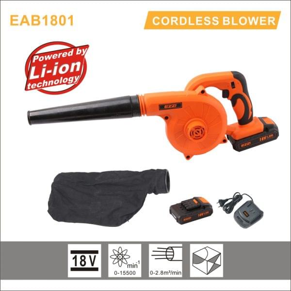Ezzi Cordless Blower – 18V Li-Ion + Extra Battery – Model EAB1801 – Egypt